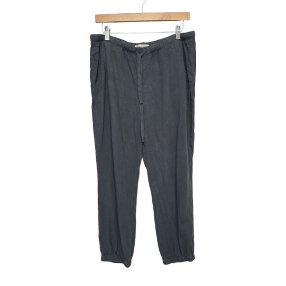 Anthropologie‎ Cloth & Stone Womens Sz Medium Gray Tencel Jogger Pants Lagenlook - Picture 1 of 10